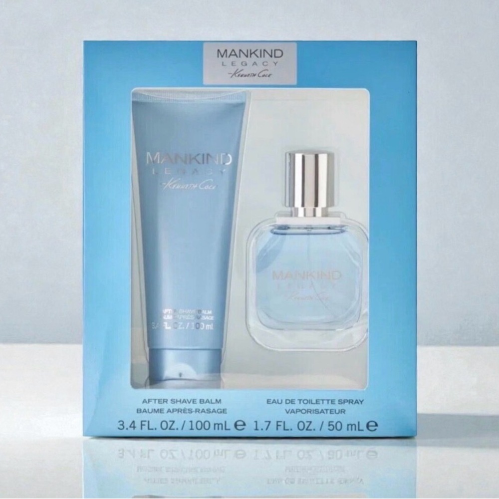 Kenneth Cole Mankind Legacy gift Set Eau de Toilette Spray and After Shave Balm